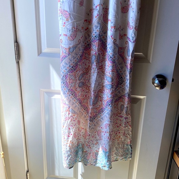 Seraphine Pastel Printed Maternity Maxi Dress - Picture 5 of 8